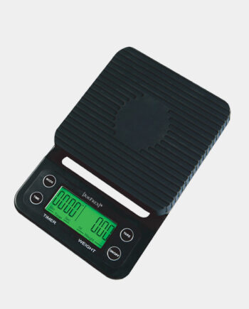 einfache Kaffee Waage mit Timer.