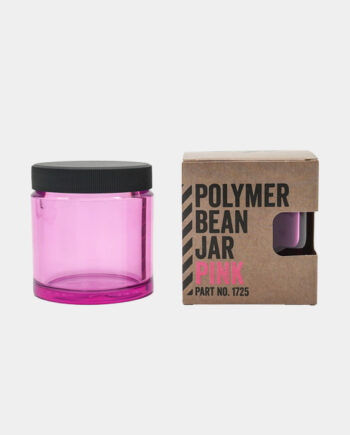 Polymer glas für die Comandante Handmühle in pink Farbe