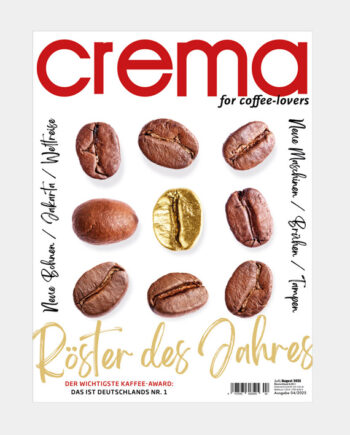 creme Magazin Kaffee Heft. Tips und Tricks zum Kaffee espresso Machen. Die besten Maschinen.