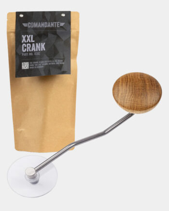 Die XXL Frank zur Comandante. Die XXL Crank ist noch länger als unsere Black Crank und bietet dadurch mehr Hebelwirkung, sodass der Kraftaufwand weiter reduziert wird.